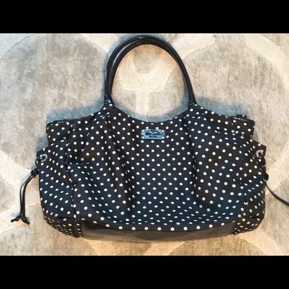 KATE SPADE Stevie Polka Dots Diaper Bag - Picture 3 of 6